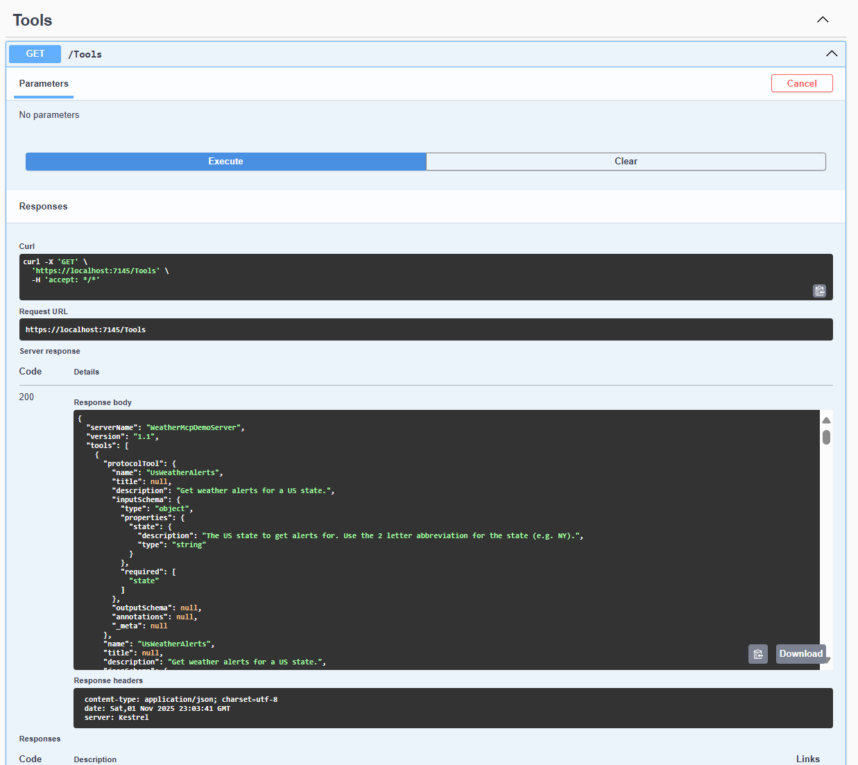 MCP Swagger JSON-RPC metadata