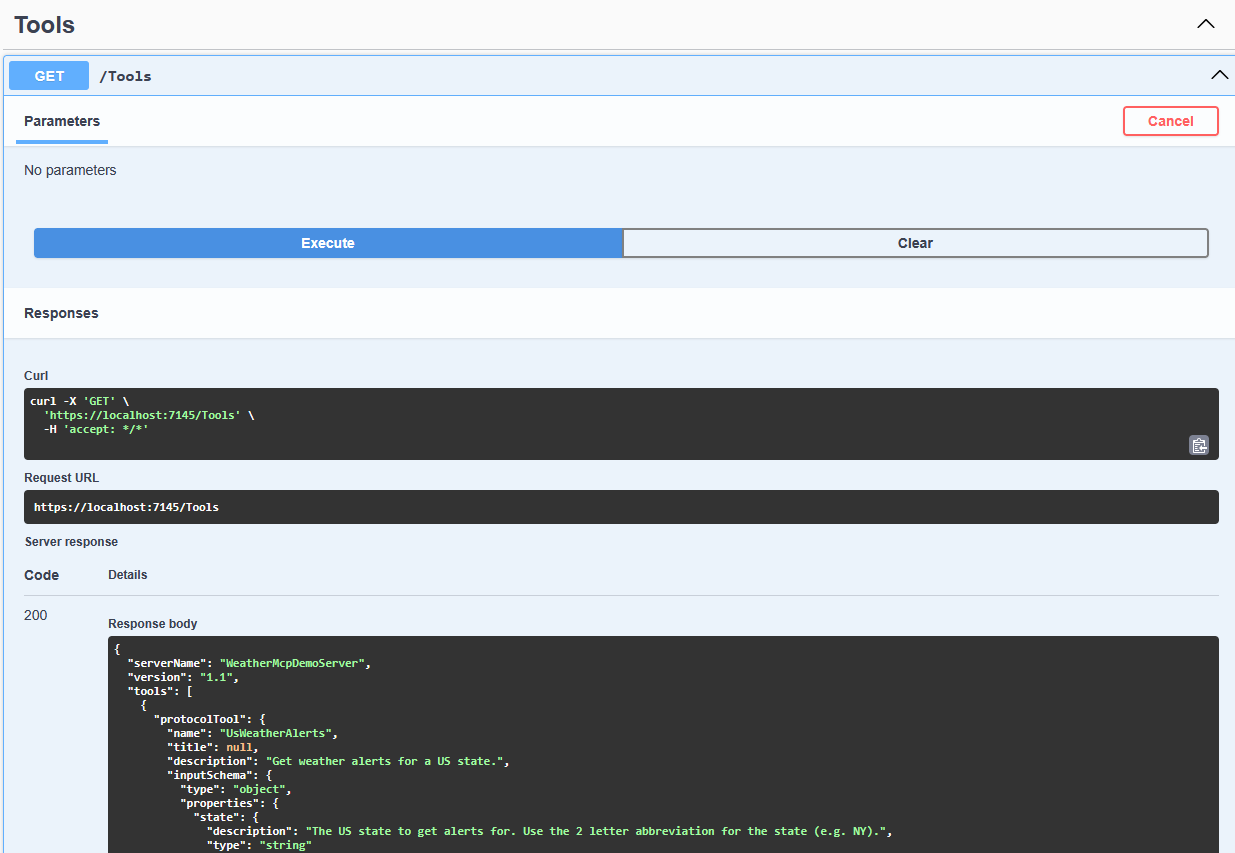 Swagger tools Json RPC